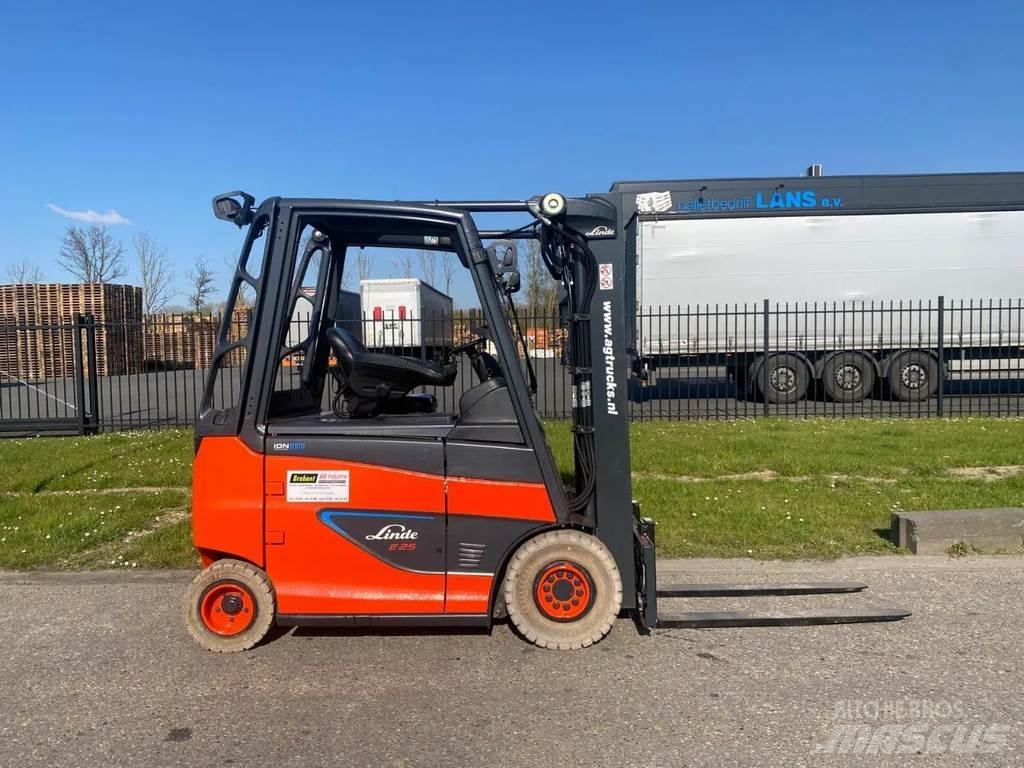 Linde E25H-01/600 Електрически вилични кари-повдигачи