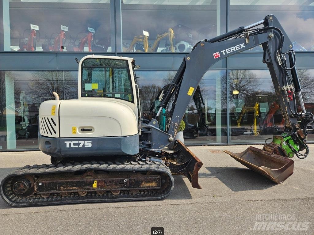 Terex TC 75 Средни екскаватори 7т - 12т