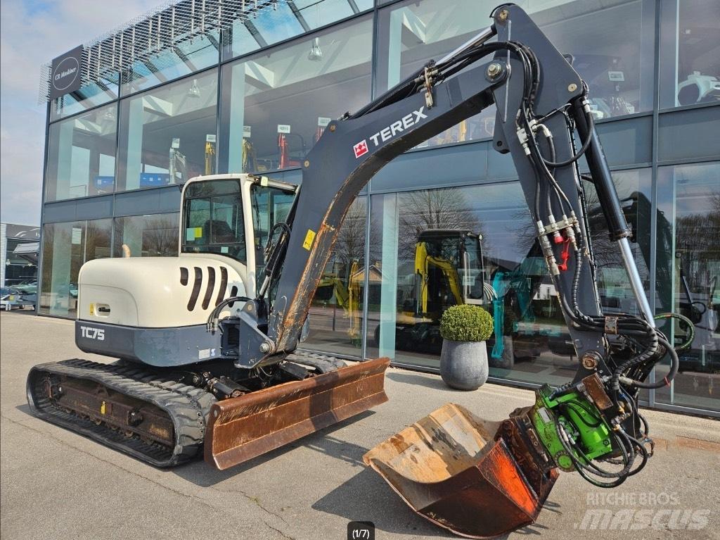 Terex TC 75 Средни екскаватори 7т - 12т