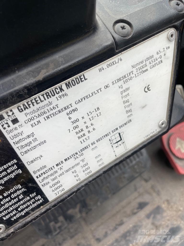 Hyster H 4.00 XL Камиони с АГУ