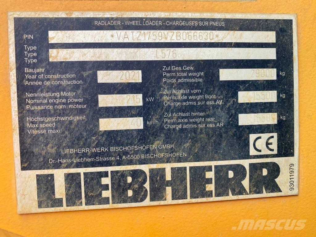 Liebherr L 576 Колесни товарачи