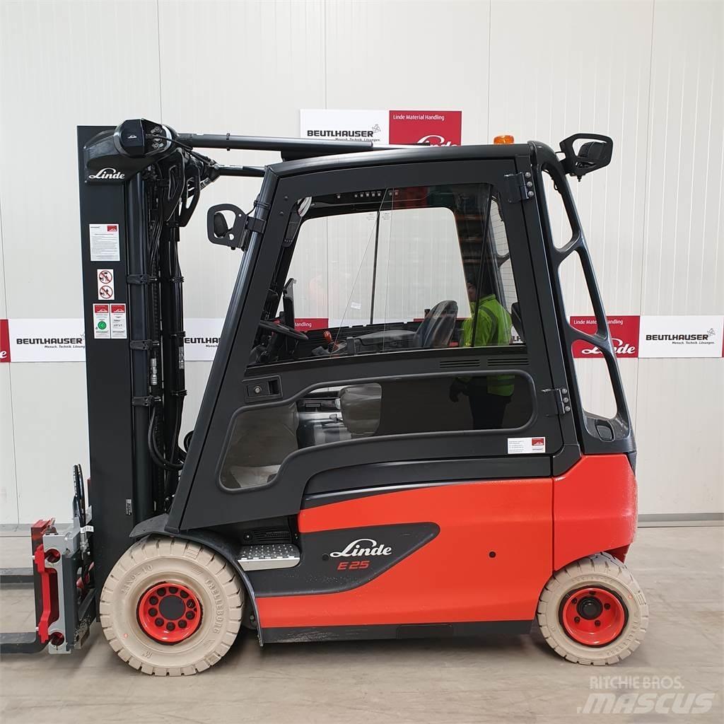 Linde E25L Електрически вилични кари-повдигачи