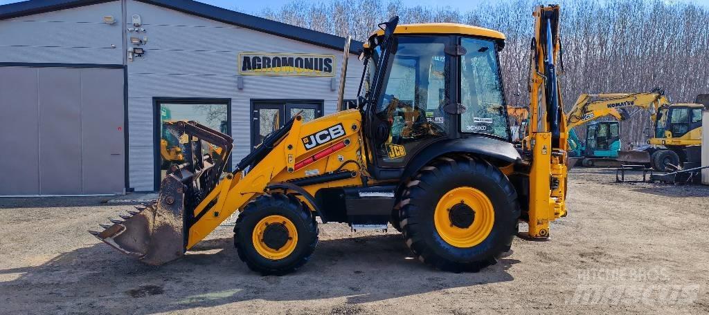 JCB 3 CX Товарач със заден ексватор