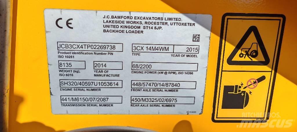 JCB 3 CX Товарач със заден ексватор