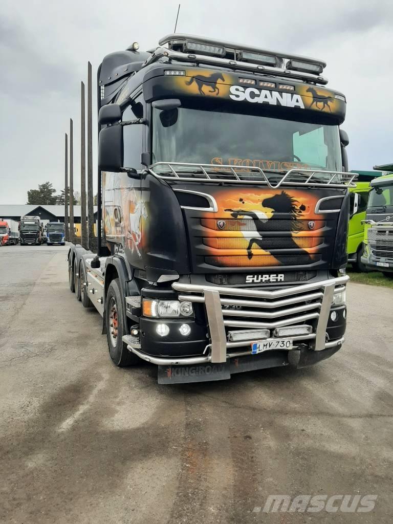 Scania R 730 За превоз на дървени трупи