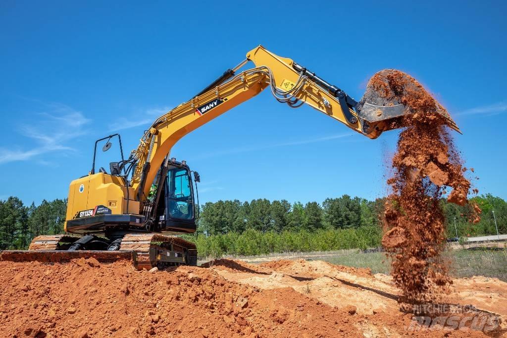 Sany SY155U (16 tonni) Верижен екскаватор