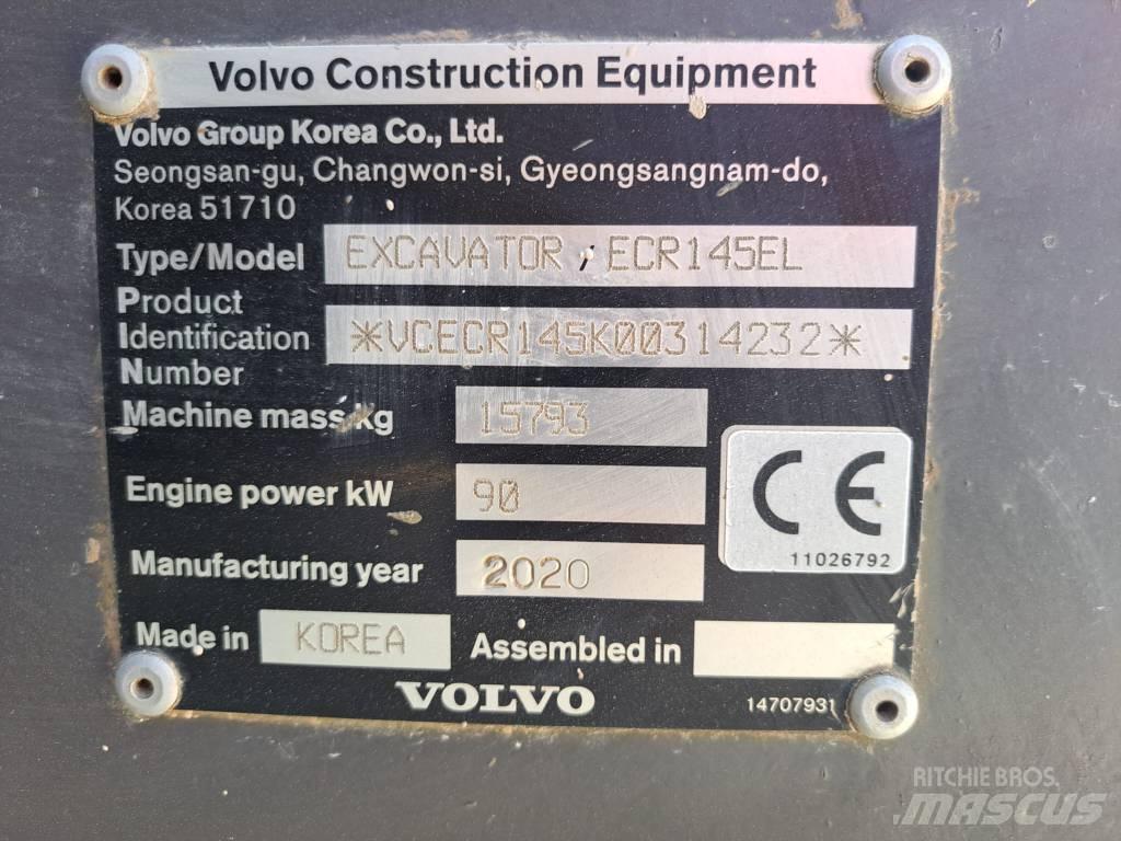 Volvo ECR 145 E Верижен екскаватор