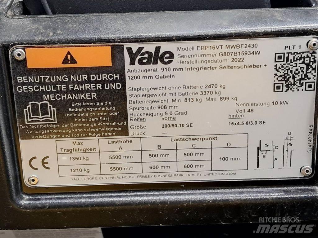 Yale ERP16VT Електрически вилични кари-повдигачи