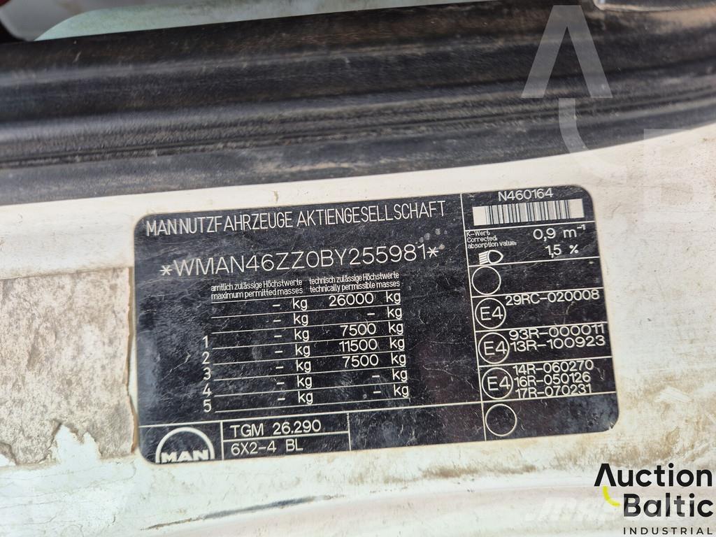 MAN TGM26.290 Камиони за отпадъци