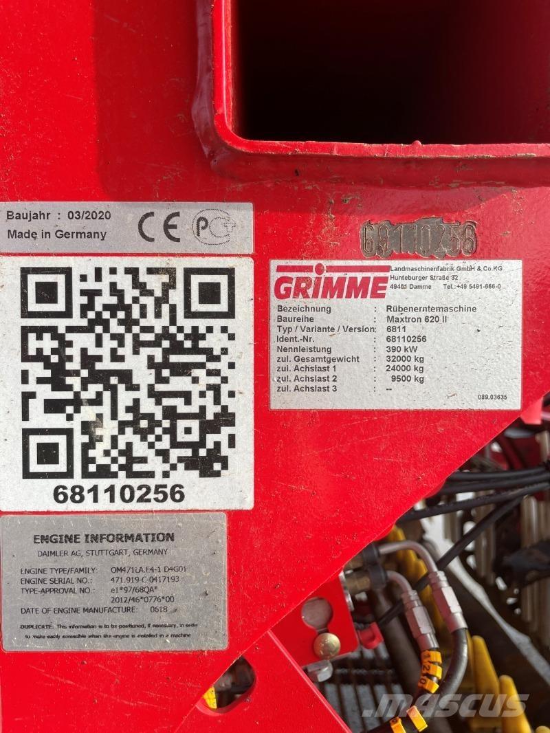 Grimme MAXTRON 620 Селскостопанство - Други