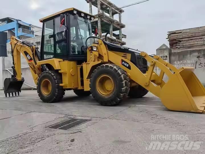 CAT 416 E Товарач със заден ексватор