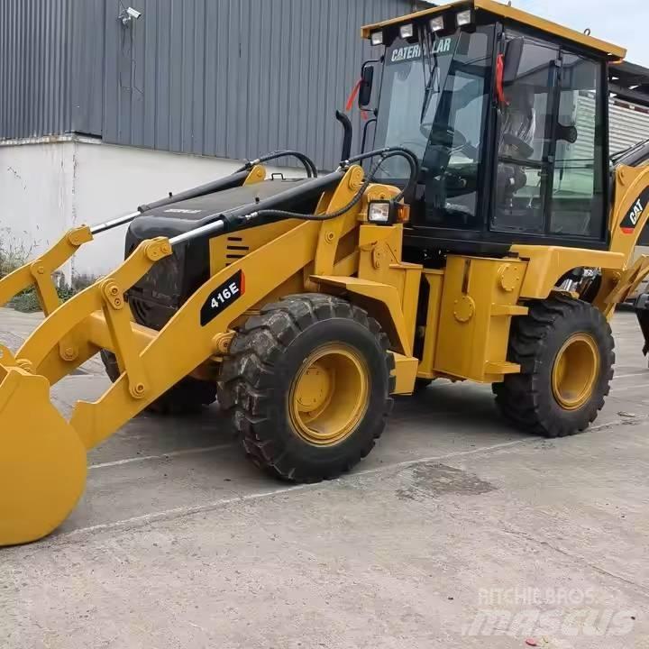 CAT 416 E Товарач със заден ексватор