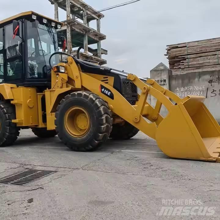 CAT 416 E Товарач със заден ексватор
