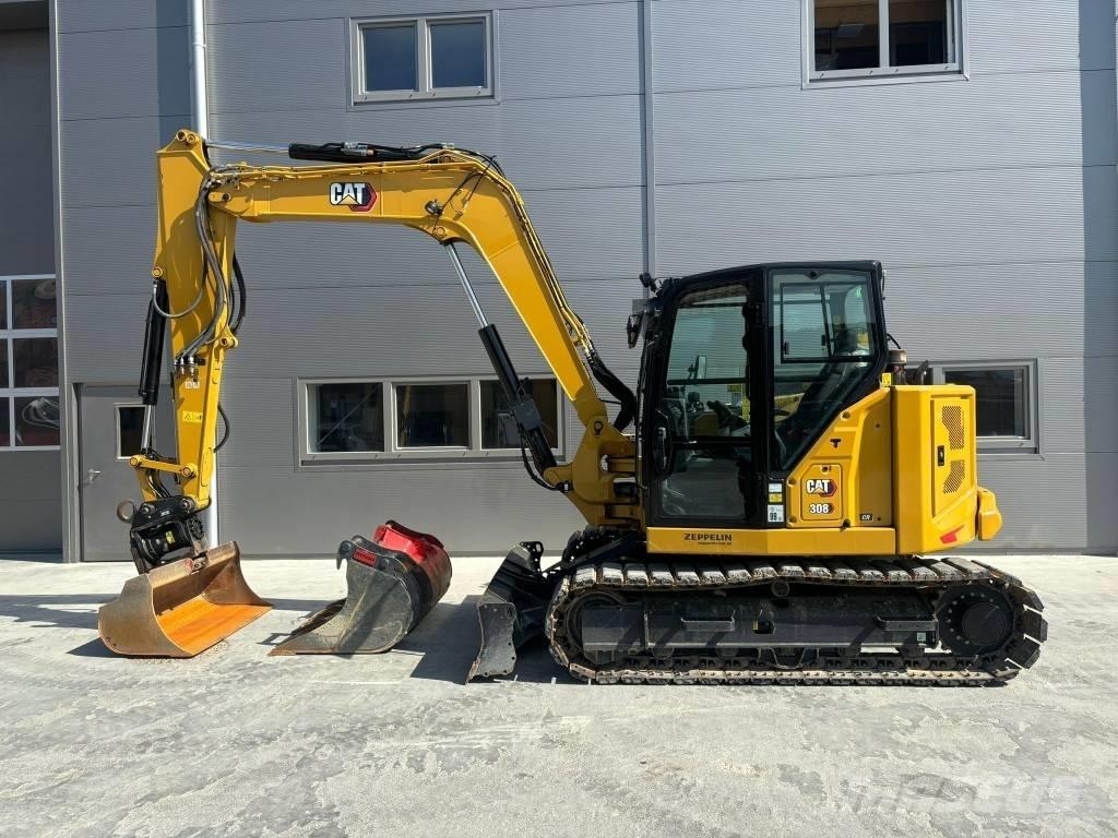 CAT 308 Средни екскаватори 7т - 12т