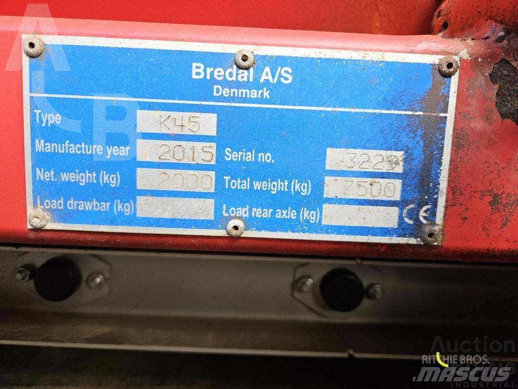 Bredal K 45 Минерални приспособления за разширяване на струята