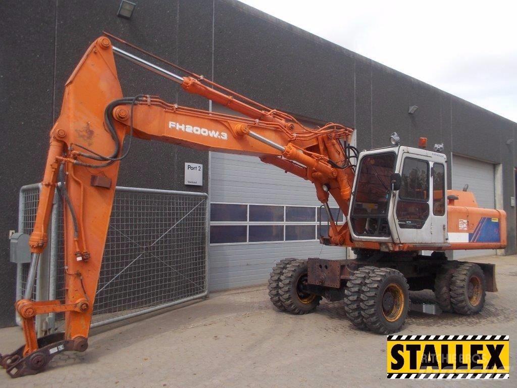 Hitachi 200W Колесни екскаватори