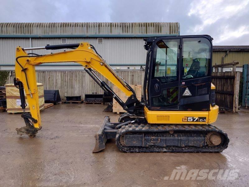 JCB 57 C-1 Мини екскаватори < 7 т