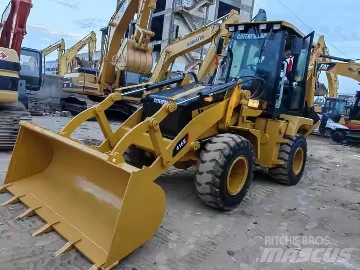 CAT 416 E Товарач със заден ексватор