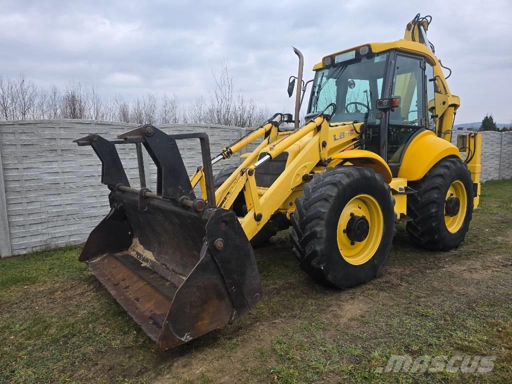 New Holland 115 Товарач със заден ексватор