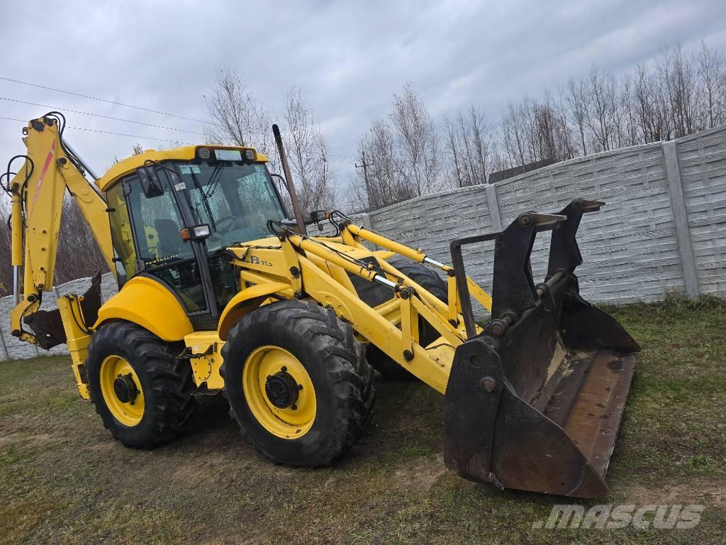 New Holland 115 Товарач със заден ексватор