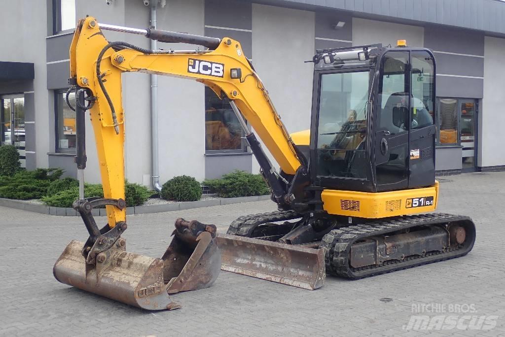 JCB 51 R-1 Мини екскаватори < 7 т