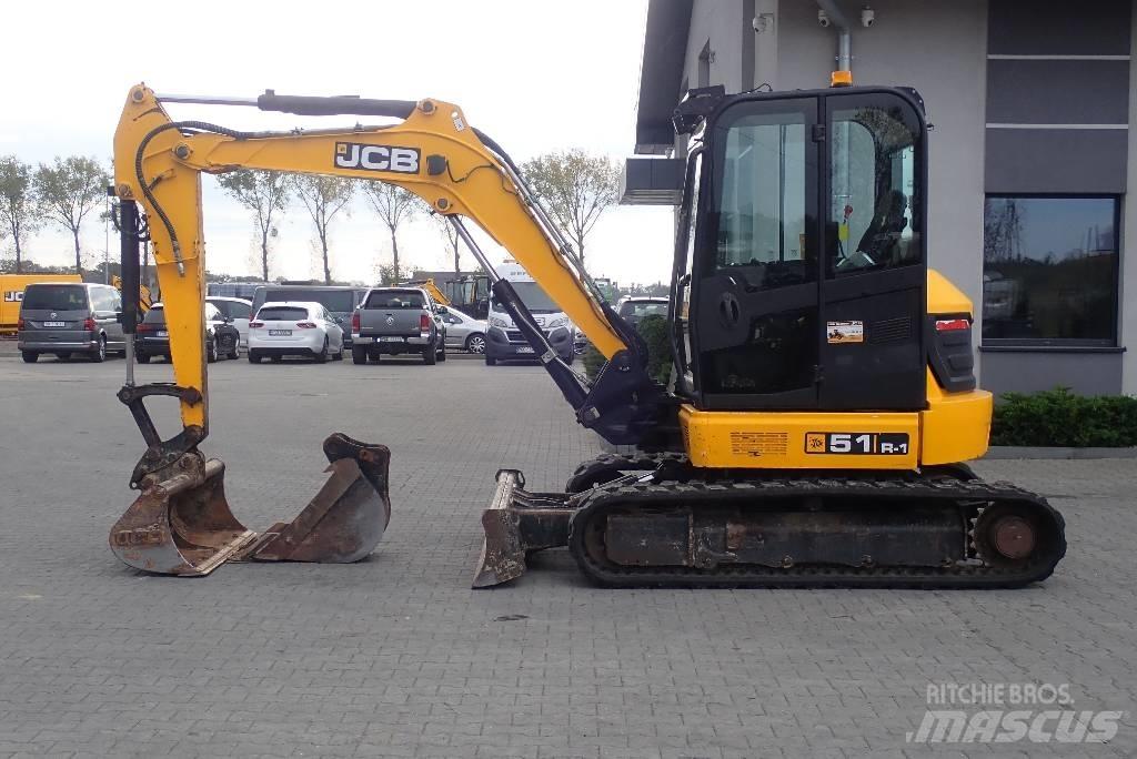 JCB 51 R-1 Мини екскаватори < 7 т