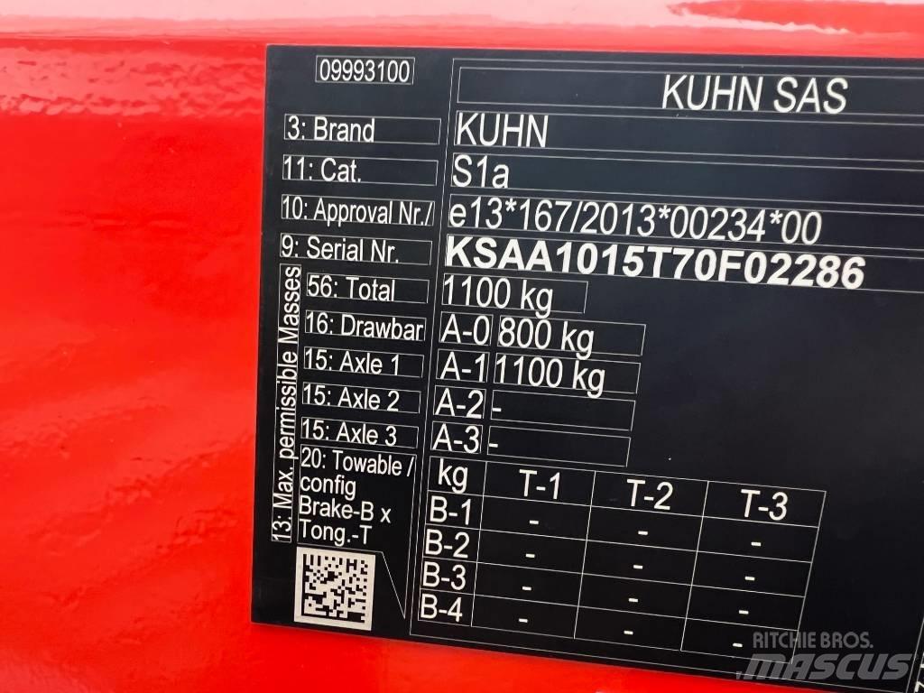 Kuhn GA 7501 Гребла и сенообръщачки