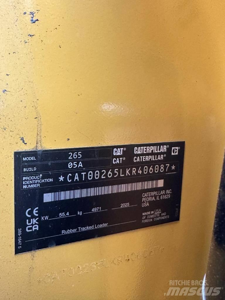 CAT 265 Верижен товарач