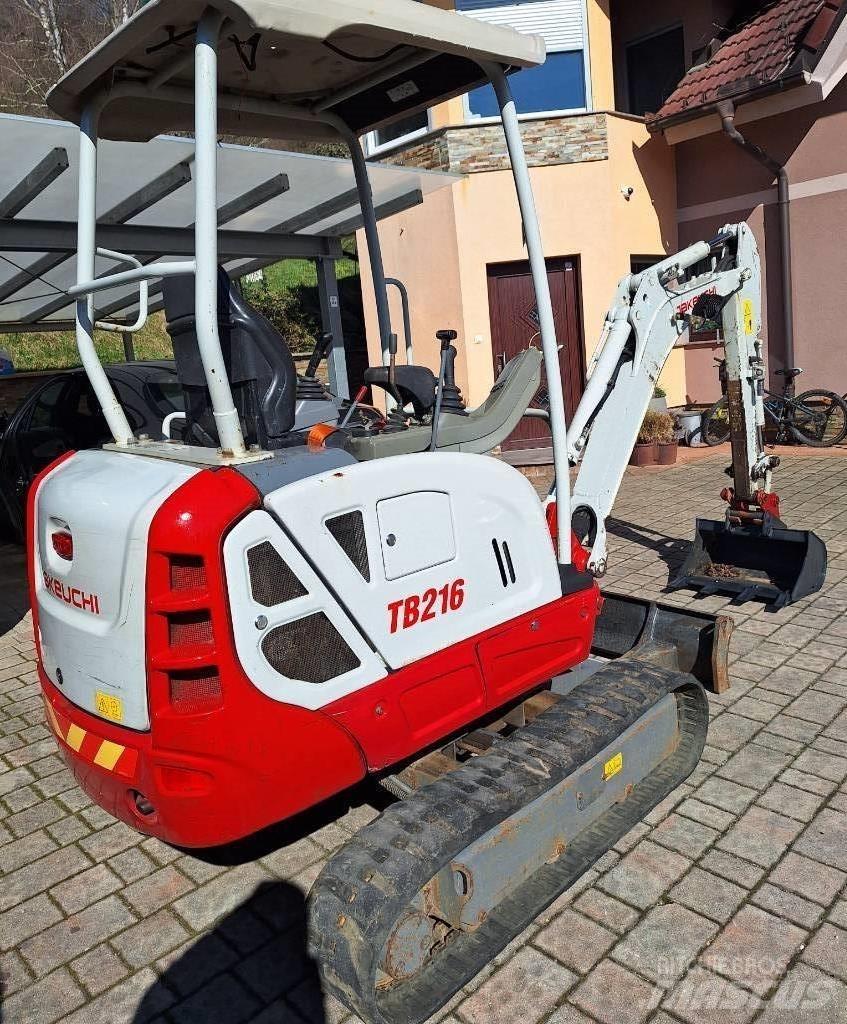 Takeuchi TB 216 Мини екскаватори < 7 т