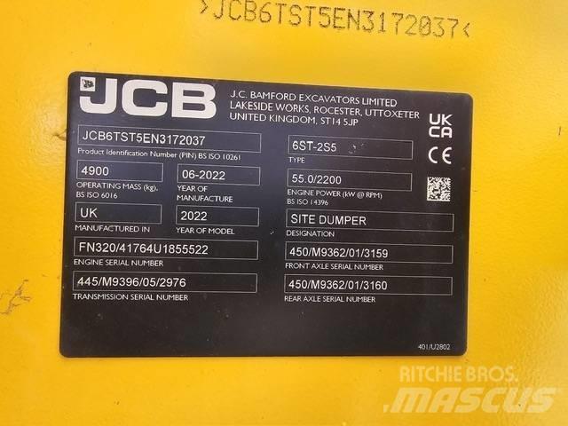 JCB 6 T Странични самосвали