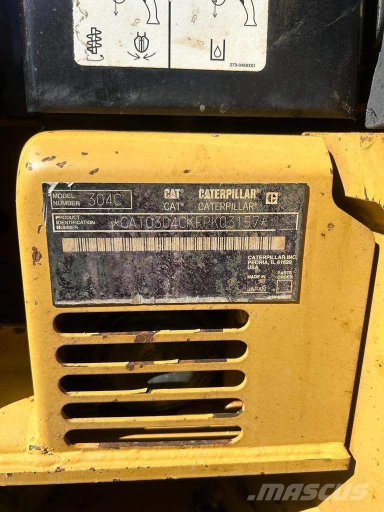 CAT 304 C CR Мини екскаватори < 7 т