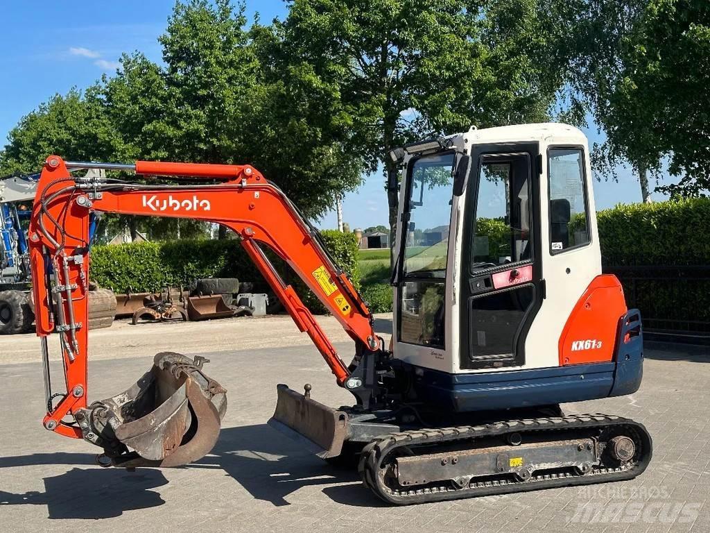 Kubota KX61-3 Мини екскаватори < 7 т