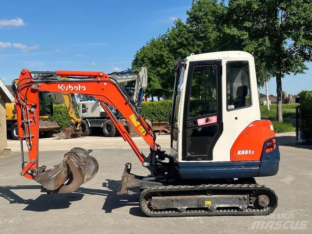 Kubota KX61-3 Мини екскаватори < 7 т