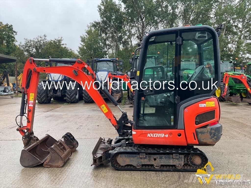 Kubota KX 019-4 Мини екскаватори < 7 т