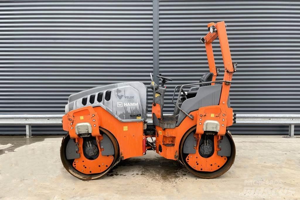 Hamm HD 14 VV Двойни барабанни ролки
