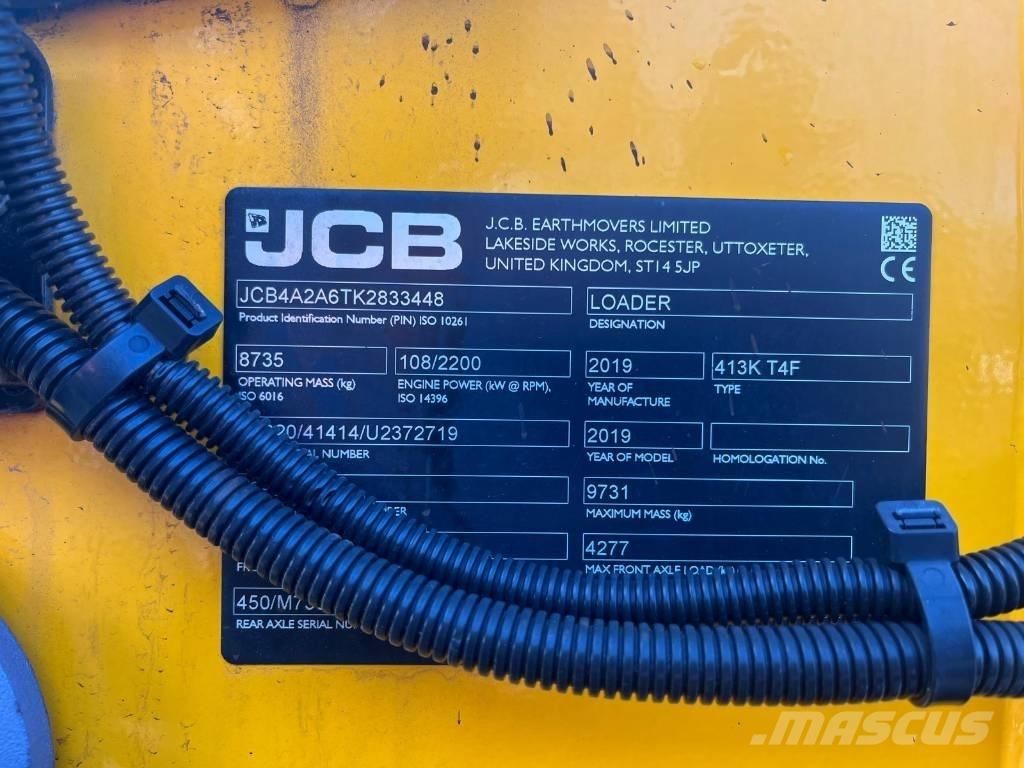 JCB 413K Колесни товарачи
