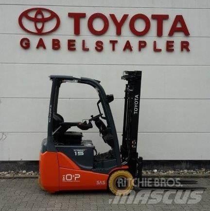 Toyota 8FBET15 Електрически вилични кари-повдигачи