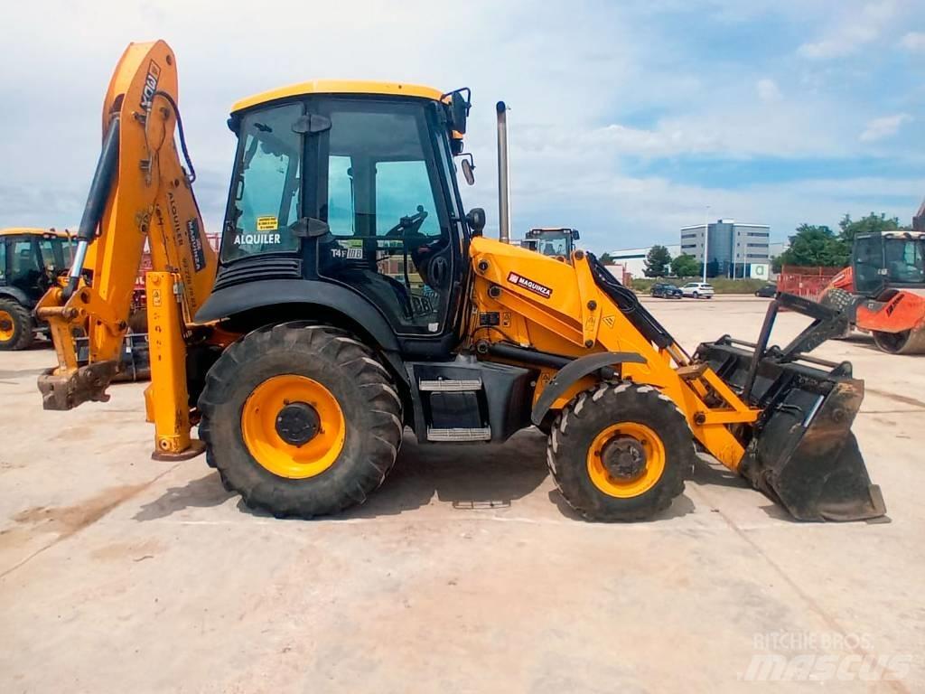 JCB 3 CX 4 T Товарач със заден ексватор