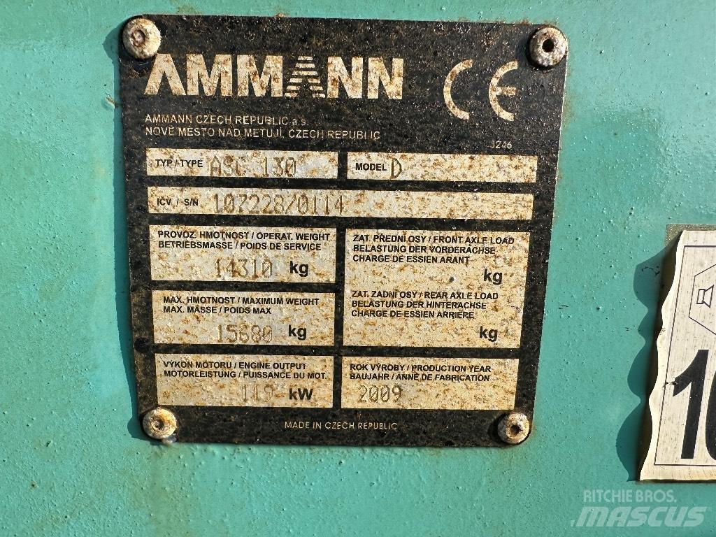 Ammann ASC 130 Еднобарабанни ролки
