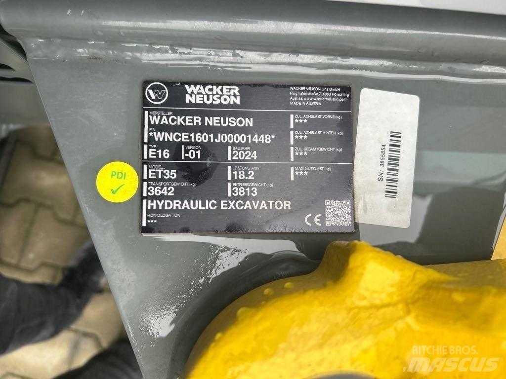 Wacker Neuson ET35 Верижен екскаватор