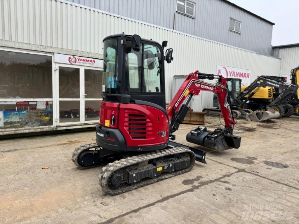Yanmar VIO26 (11491) Мини екскаватори < 7 т