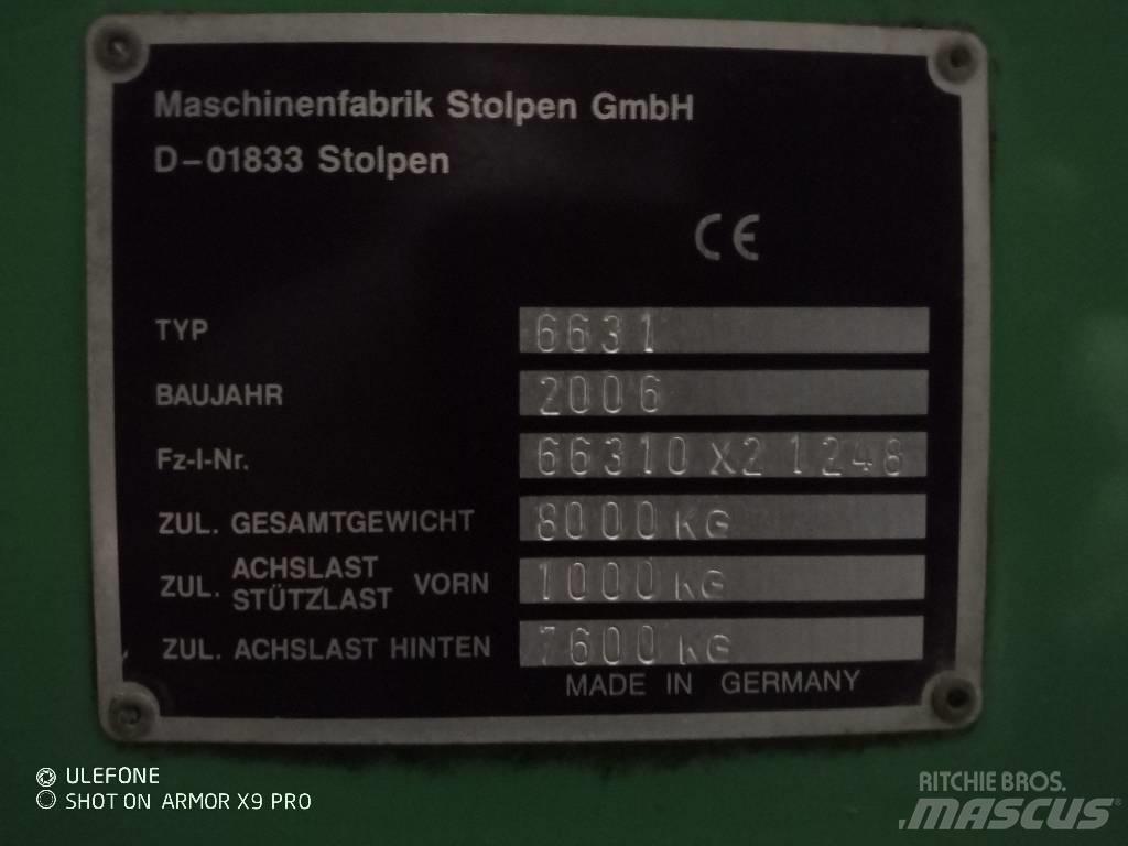 Deutz-Fahr K7.36 Самотаварещи ремаркета