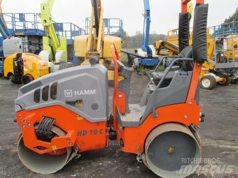 Hamm HD 10 C VV Двойни барабанни ролки
