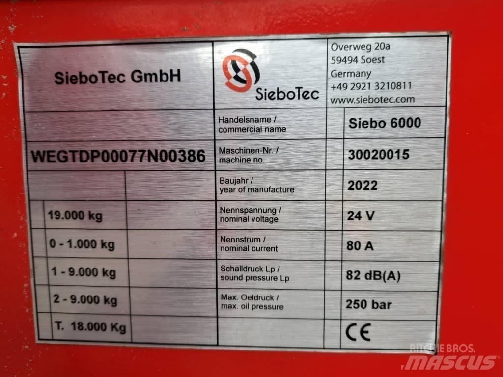 Siebotec Siebo 6000 Тромели
