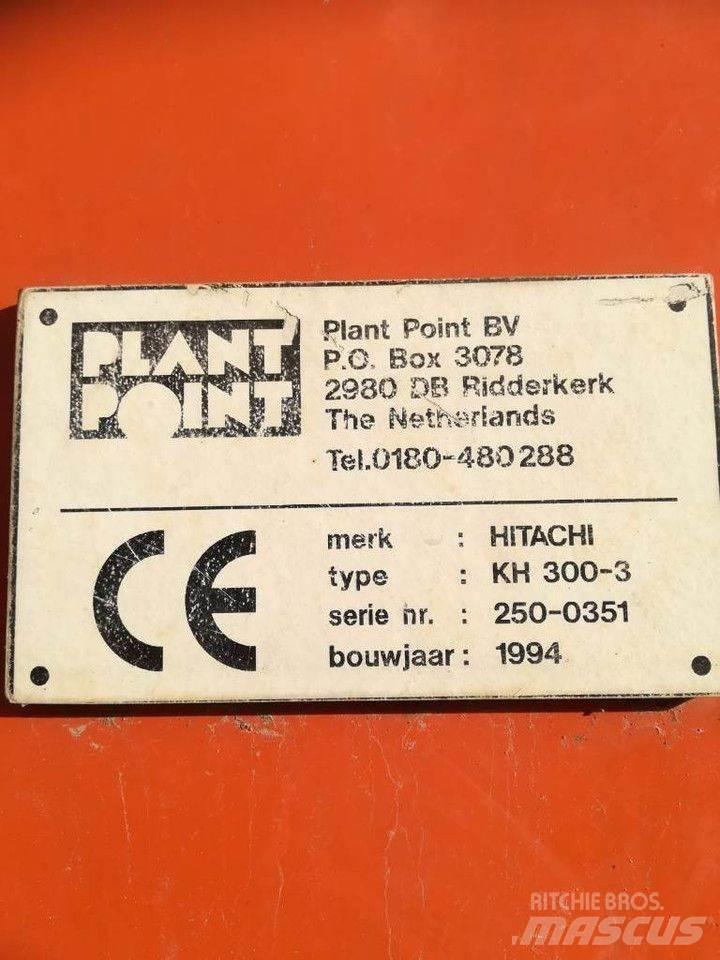 Hitachi KH 300 Верижни кранове
