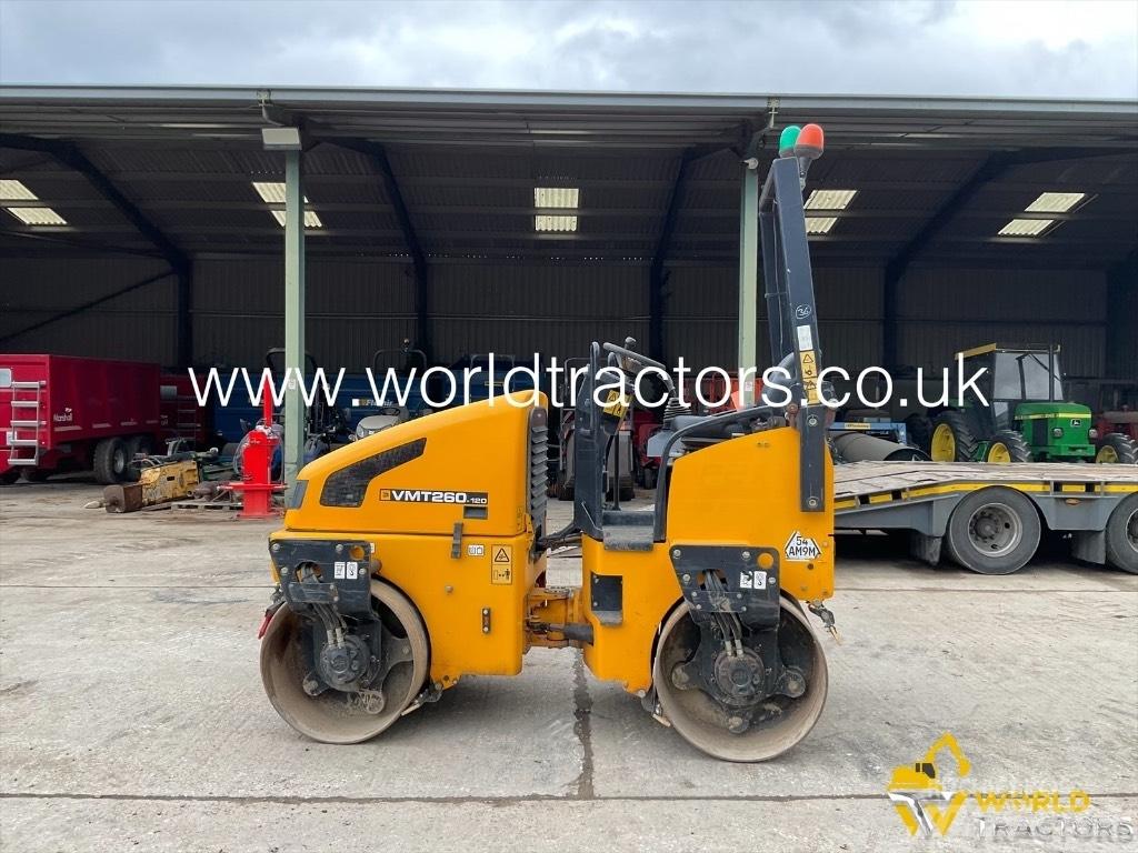 JCB VMT 260-120 Двойни барабанни ролки
