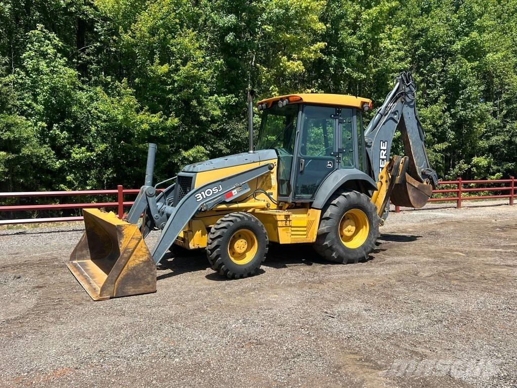John Deere 310 SJ Товарач със заден ексватор