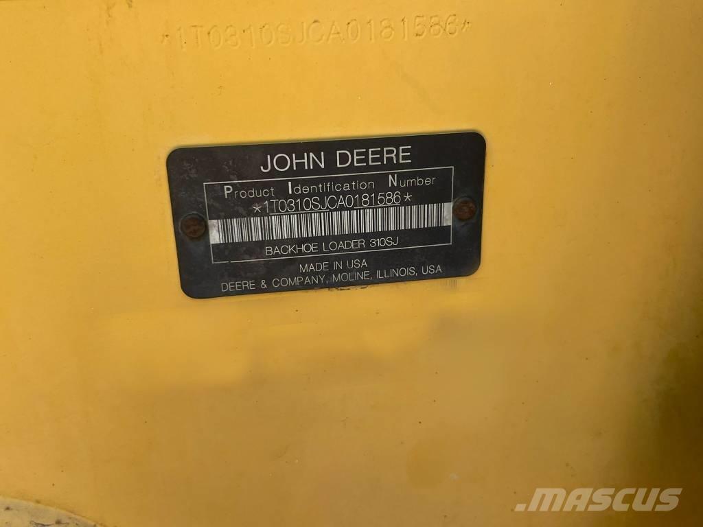 John Deere 310 SJ Товарач със заден ексватор
