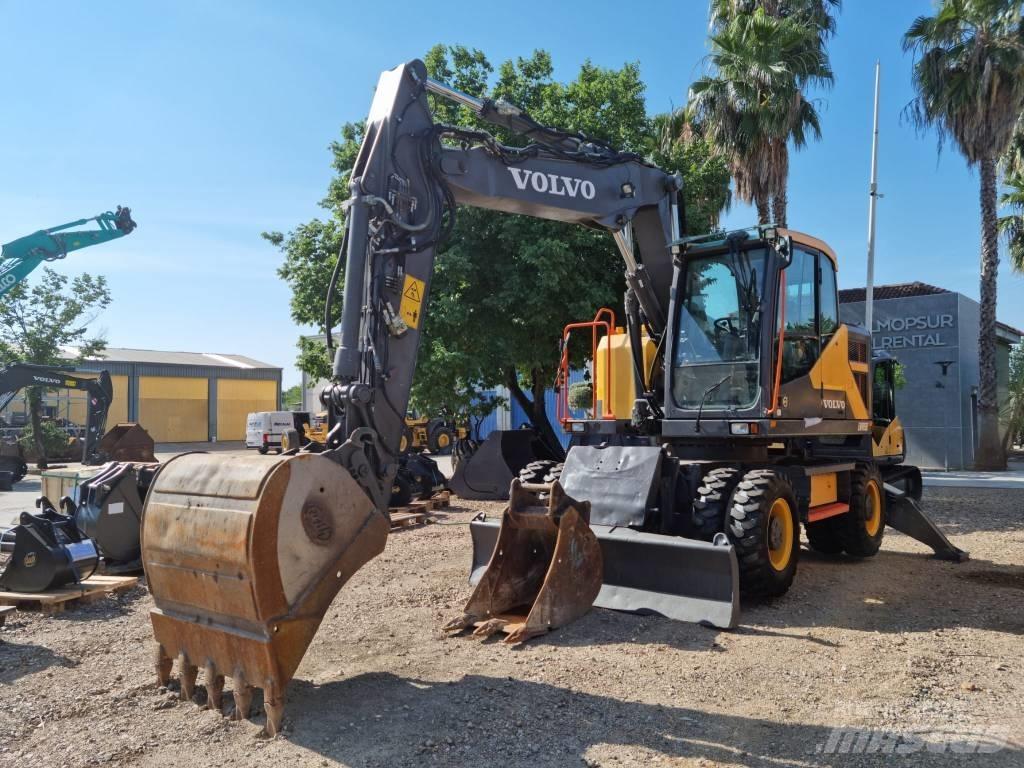 Volvo EWR 150 E Колесни екскаватори
