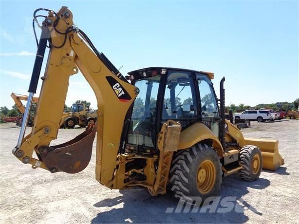 CAT 416 F Товарач със заден ексватор